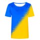 thumbnail image 4 of Camiseta de Manga Corta de Cuello Redondo Impresa Casual de la Moda de las Mujeres, Poliéster Ligero para el Uso Diario, 4 of 8
