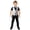 Silver, variant on Dress Up America Boys Red Sequin Costume Vest with Bow Tie, Sparkly Party Accessory