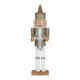 thumbnail image 4 of Figura de Cascanueces Soldado Cascanueces Estatua Centro de Mesa Decoración Navidad Cascanueces de Madera para Fiesta Sala de Estar Estante Tambor, 4 of 8