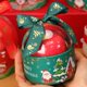 thumbnail image 1 of Caja de regalo navideña, bolsa portátil de papel para dulces de frutas con ventana transparente, cinta decorativa roja y verde, reciclable, ecológica, para fiestas de Nochebuena., 1 of 6