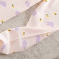 thumbnail image 5 of Gubotare Baby Girl Pajamas Little Girls Pajamas Toddler Girls Clothes Sleepwear Cotton 2 Pieces Pjs Kids Jammies Sets 6 12 Months (Purple,6-12 Months), 5 of 6