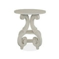 thumbnail image 5 of Magnussen Home Bronwyn Alabaster Round Accent Table, 5 of 5
