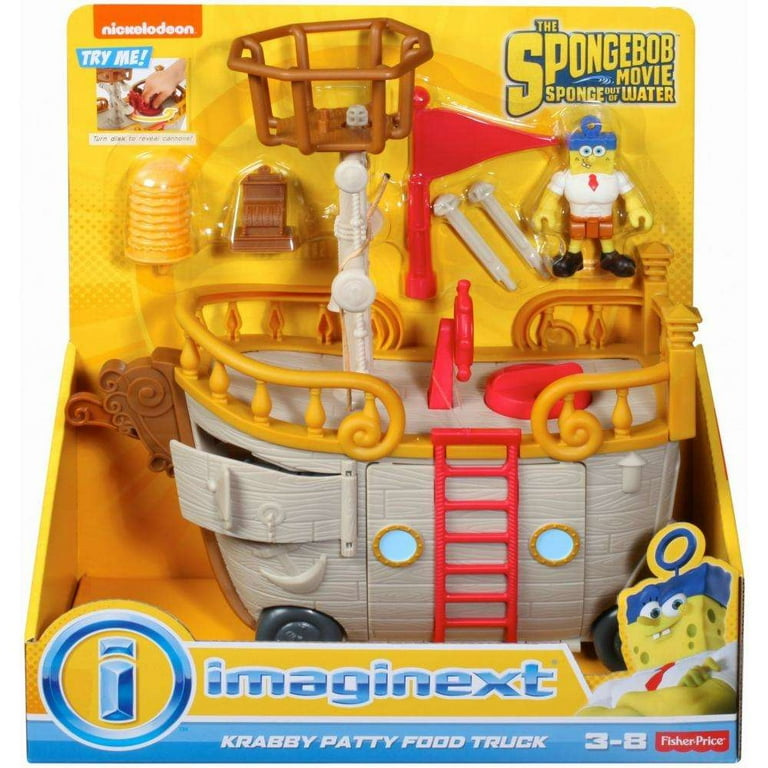 Imaginext krusty krab playset 2025