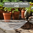 thumbnail image 3 of SKISUNO Large Soil Sieve Round Silver Galvanized Iron For Gardening 1Set, 3 of 6