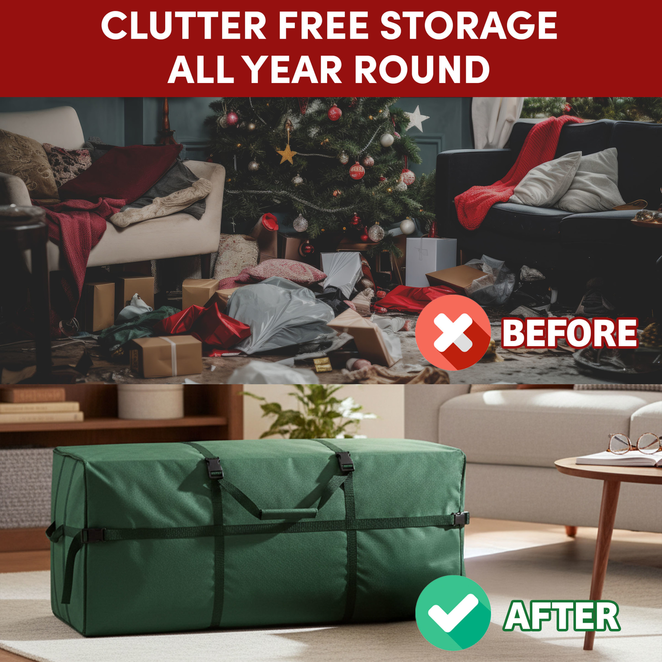 Elf Stor 9ft Christmas Tree Storage Bag photo 5
