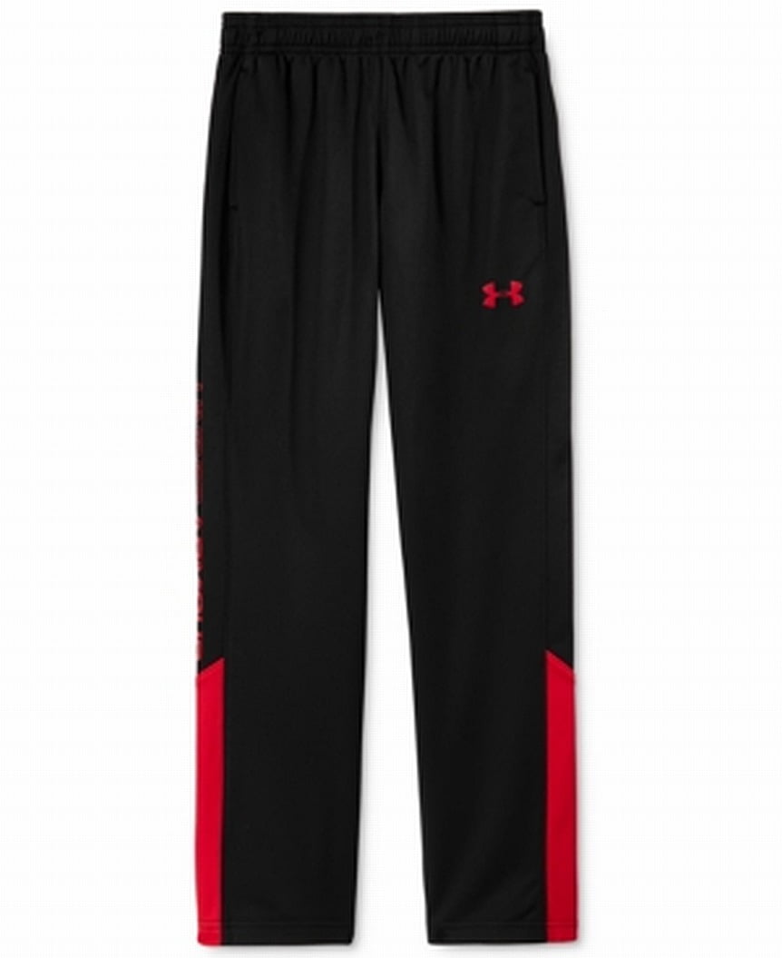 Black Under Armour UA Kid's Brawler Warm-Up Trousers 9-10 Years New 