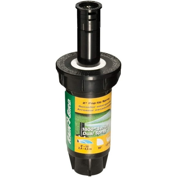 Rain Bird 2 in. Quarter Circle Dual Spray Pop-Up Head - 1 Each