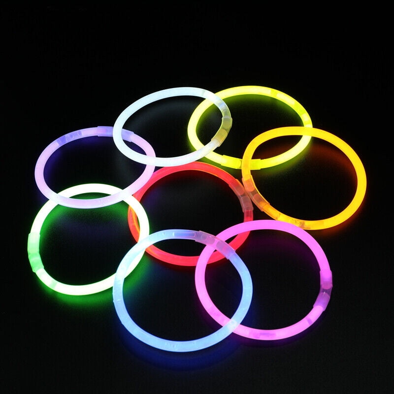 100-300 Ultra Bright Large Glow Sticks Bulk - Chem Light Sticks 20 Hr  Duration