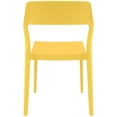 thumbnail image 4 of Compamia Snow Patio Dining Chair in Yellow, 4 of 7