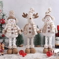 thumbnail image 2 of MAIMAI gran muñeco de nieve de Navidad, alce, muñeca de piernas largas, adorno de árbol de Navidad, decoración navideña para el hogar, Navidad, regalos de Año Nuevo para niños, 2 of 4