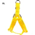 thumbnail image 4 of Methold Arnés LED brillante para perros ajustable para mascotas, cinturón de tracción para el pecho y la espalda, Collar para cachorros, arneses Suministros para perros amarillo SG Methold JJ14916-12, 4 of 6
