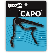 RockJam Spring Loaded Guitar Capo - RJCAPO-BK