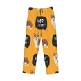 thumbnail image 4 of Fotbe Corgi Men's Pajama Pants,Sleepwear Pants,Pj Bottoms Drawstring And Pockets-Small, 4 of 9