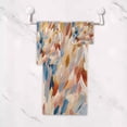 thumbnail image 5 of 3 Piece Bath Towels Set Bath Towel, Hand Towel and Face Towel for Bathroom, Gym, Hotel Earthy Colors Watercolor-textured, 5 of 8