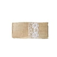 thumbnail image 6 of Efavormart 10 Pack | 4"x8" Natural Burlap/Lace Single Set Silverware Holder Pouch, 6 of 11