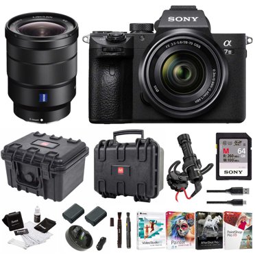 Sony a7 III Full Frame Mirrorless Camera with 28-70mm and 16-35mm Lens Bundle