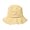 Beige, variant on Women's Anti-UV Foldable Cotton Bucket Hat for Summer Beach Vacation Travel