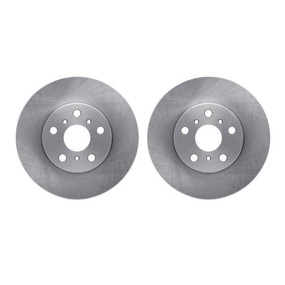 Dynamic Friction Company Front Brake Rotors 6002-76041