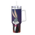 thumbnail image 1 of Vaso de acero inoxidable Bugs Bunny Ice King de 40 oz (con asa y pajita), para viaje en automóvil, 2 en 1, con tapa, 1 of 8