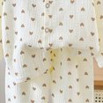 thumbnail image 4 of masbird Toddler Kids Pajamas Viscose from Bamboo Sleepwear Funny Graphic Print PJs for Boys Girls 6-12 Months 12-24 Months 2t 3t 4t 5t 6t 7t 8t 9t Children(Coffee,4-5 Y), 4 of 4