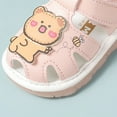 thumbnail image 4 of Fesfesfes Toddler Soft Sole Sandals Slip-On Baby Walking Shoes with Whistle,Breathable Summer Casual Footwear for 0-3 Years,Non-Slip Lightweight Design(Pink#2,2 Years), 4 of 8