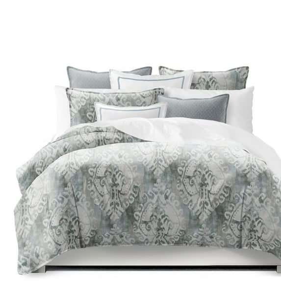 Thorton Cindersmoke Duvet Cover Set Super Queen