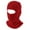 Red, variant on Balaclava Face Mask 1-Hole for Men Women Winter Knitted Ski Mask Thermal Windproof Outdoor Sports Cap Dark Gray One Size