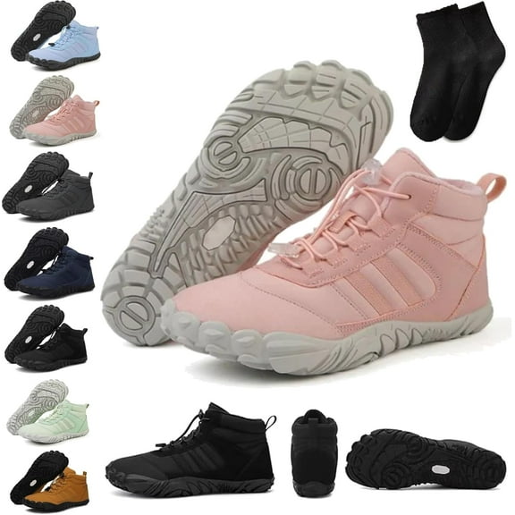 Kasdava Master - Non-Slip & Waterproof Winter Barefoot Shoe, Arch Support, Zero Drop Sole & Wide Toe Box Design for Men Women