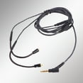 thumbnail image 1 of Audio Cable Replacement, Black Audio Cord Replace Upgrade Audio Cable, for Home, 1 of 7