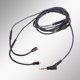 thumbnail image 4 of Cable De Audio Reemplace El Cable De Audio De Actualización, Cable De Audio De Reemplazo De Cable De Audio De 3,5 Mm, Para El Hogar SHURE SE535 SE425 SE315 SE215 SE846 Auriculares YLSHRF 3.5mm Audio Cable, 4 of 8