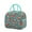 Greenish-blue-9, variant on Lunch Bag Lunch Box for Women Reusable Insulated Lunch Cooler Bags,Large Capacity for Work Travel Picnic,Water-Resistant Pioneer Colorful Floral Lunch Tote Bag Gifts for Woman Mom Pink