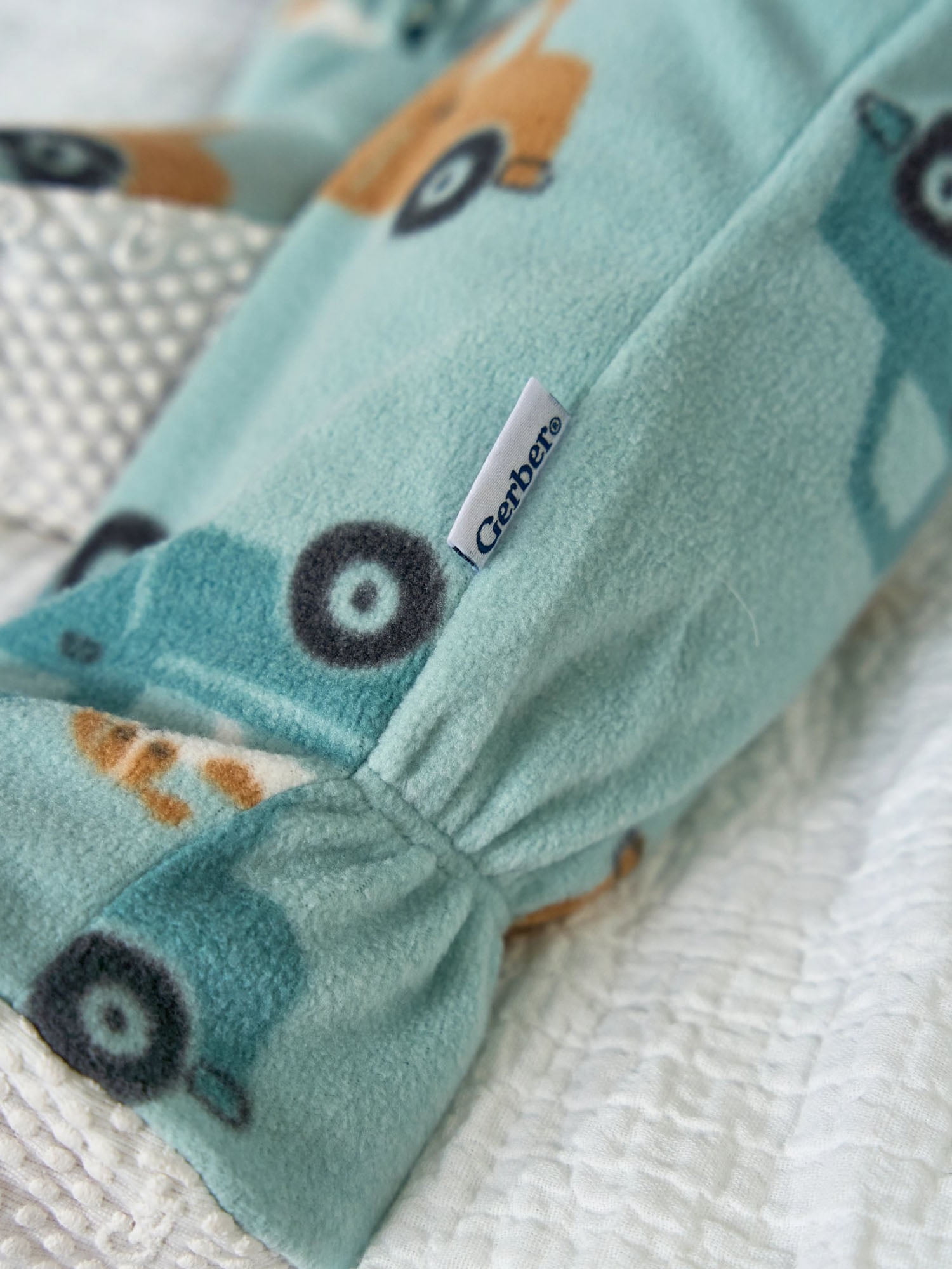 Gerber Baby and Toddler Neutral Microfleece 2-Way Zipper Blanket Sleeper Pajamas, 2-Pack, Sizes 0/3 Months - 5T