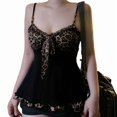 thumbnail image 4 of Womens Y2K Tank Top Flower Graphic Camis Vintage Print Mini Gothic 2000s Clothes, 4 of 9
