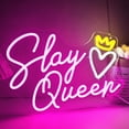 thumbnail image 2 of Lámpara LED de neón decorativa SYLHOME Slay Queen, 40 x 26 cm, USB, 2 of 7