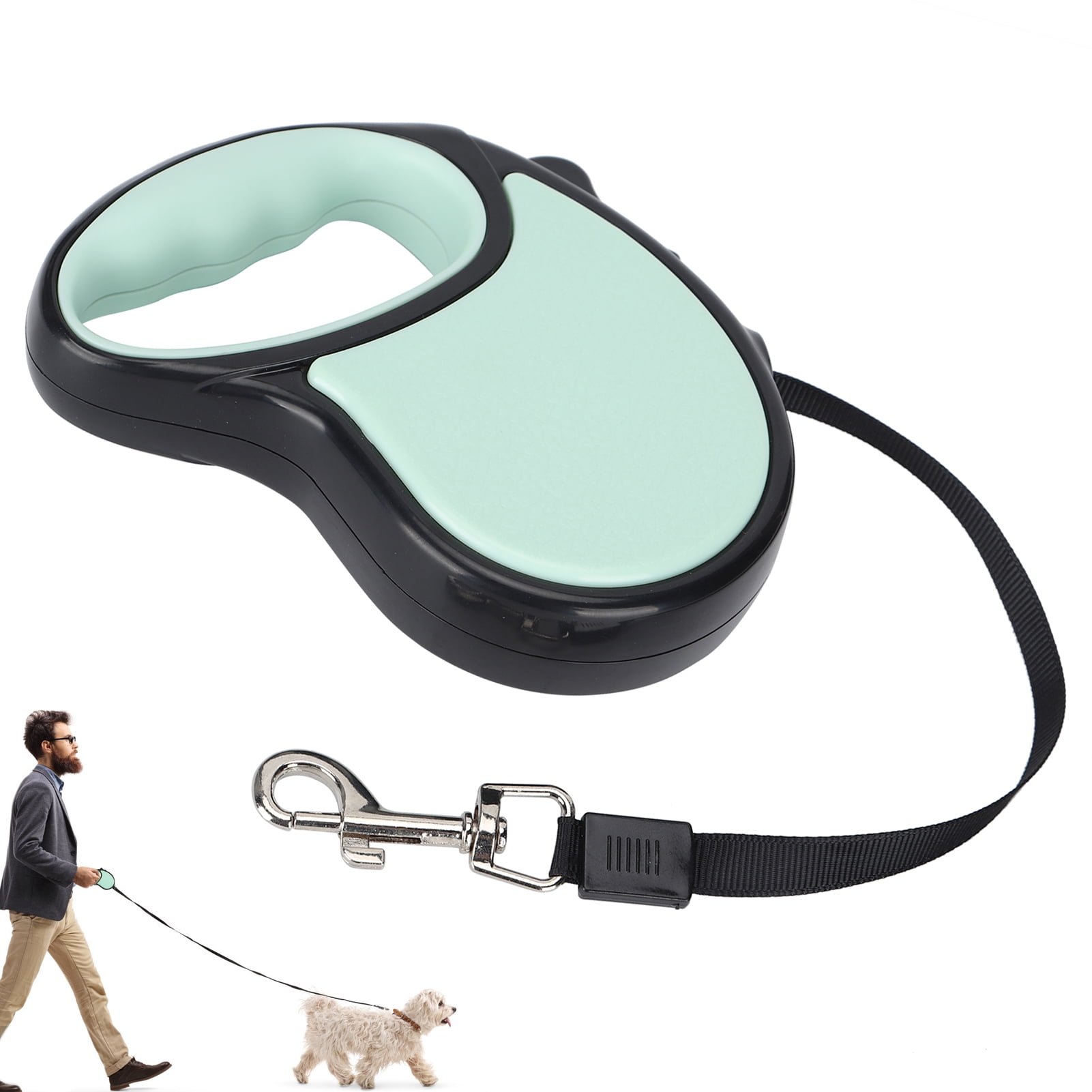 Cergrey Dog Leash with Handle,3/5M Retractable Dog Leash Walking Leash with Anti‑Slip Handle for Small Medium Dog,Retractable Dog Strap