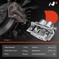thumbnail image 2 of A-Premium Disc Brake Caliper Assembly with Bracket Compatible with Ford Windstar 1999 2000 2001 2002 2003 Front Left Driver Side, 2 of 9