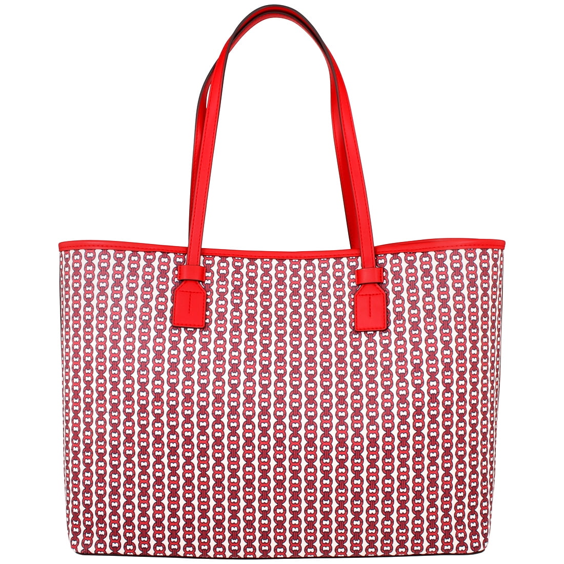red tote bag
