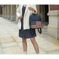 thumbnail image 4 of MKF Collection Briella Backpack Patriotic For Women, Vegan Leather American Flag Travel Daypack - Green, 4 of 10