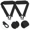 thumbnail image 4 of SEWOART 2Pcs Premium Black Instrument Case Straps Adjustable Sturdy Bag Replacement, 4 of 4