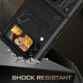 thumbnail image 5 of Étui Armure Robuste Compatible avec Samsung Galaxy Z Flip 4, Étui Rigide Pc avec Support Anneau, 5 of 5