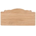 thumbnail image 1 of Chocolate Blank Wood Signs for Decoration with Hanging Holes DIY Composite Material 12 x 6 Inches, 1 of 3
