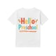thumbnail image 2 of Girls & Boys "Hello Preschool Cotton Graphic Tees, Back To School Clothes Girls, Black Summer Shirts With Colorful Text Design, Gift For First Day of School, Round Neck Short Sleeve T-Shirt, 2 of 7