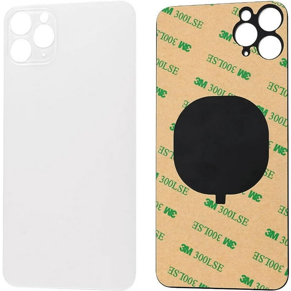 Back Glass Replacement for iPhone 11 Pro Max 6.5" Battery Door Panel Housing with Big Camera Holes for iPhone 11
