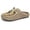 Khaki, variant on Cork Mules for Women Boho Slip-On Womens Mules with Memory Foam Comfort & Non-Slip Cork Sole Casual Indoor Outdoor Clogs for Women & Men