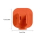 thumbnail image 4 of Billuyoard Soporte de cepillo Soporte de pared Soporte de almacenamiento Estante de baño Ganchos organizadores antideslizantes Fuga de superficie Juegos de accesorios de baño Naranja, 4 of 6