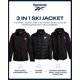thumbnail image 2 of Chaqueta de invierno Reebok, sistema 3 en 1, impermeable, softshell para niños, 2 of 7