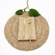 thumbnail image 4 of Juego de 2 manteles tejidos CY SISTERS, 100% paja natural, 36 cm, 4 of 7