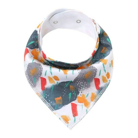 

QWZNDZGR Newborn Baby Bandana Bibs Organic Cotton Baby Feeding Bibs for Drooling and Teething Soft and Absorbent Bibs Fashion Infant Bibs