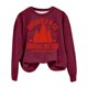 thumbnail image 1 of Gibobby Sudaderas de Navidad para mujer Sudadera con cuello redondo y estampado de Navidad para mujer, camisetas de entrenamiento de manga larga a la moda(Vino,XG), 1 of 3