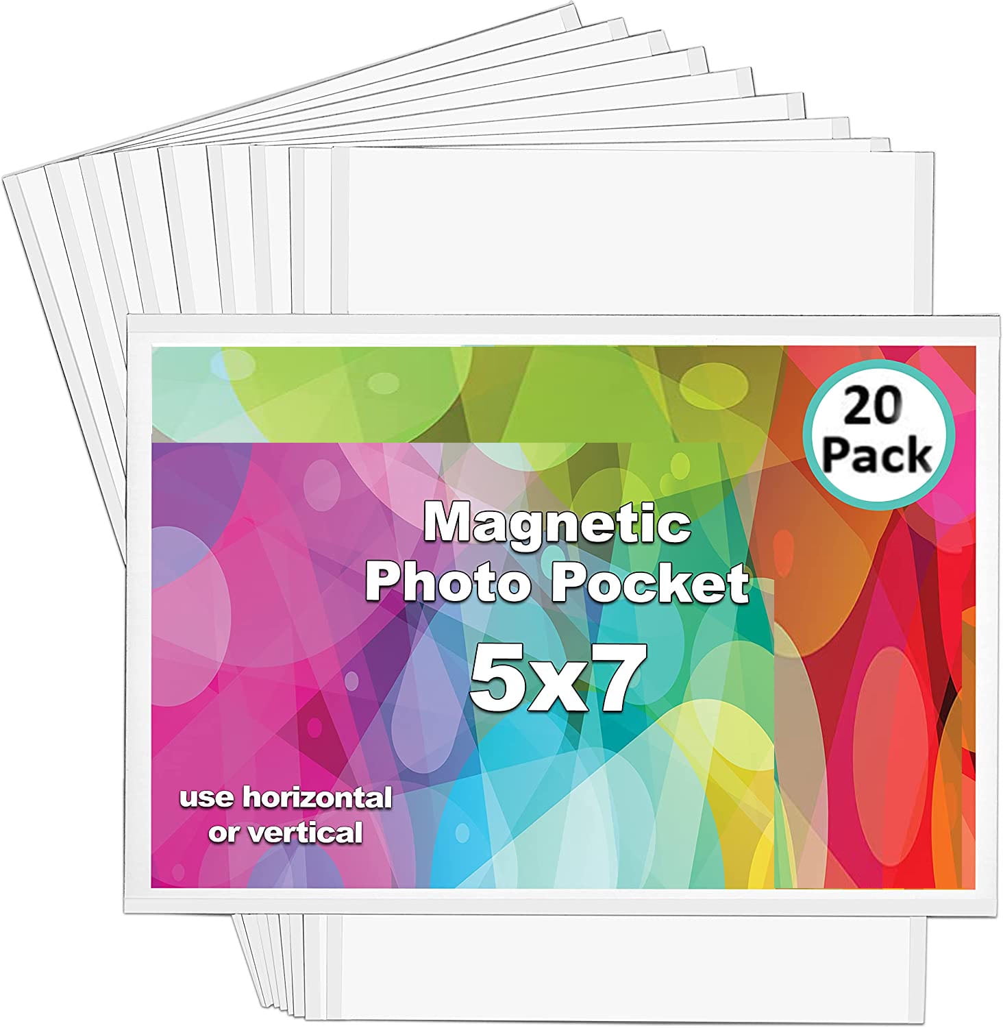 Happyline Printable Magnetic Sheets Non Adhesive 5 x 7 - Glossy